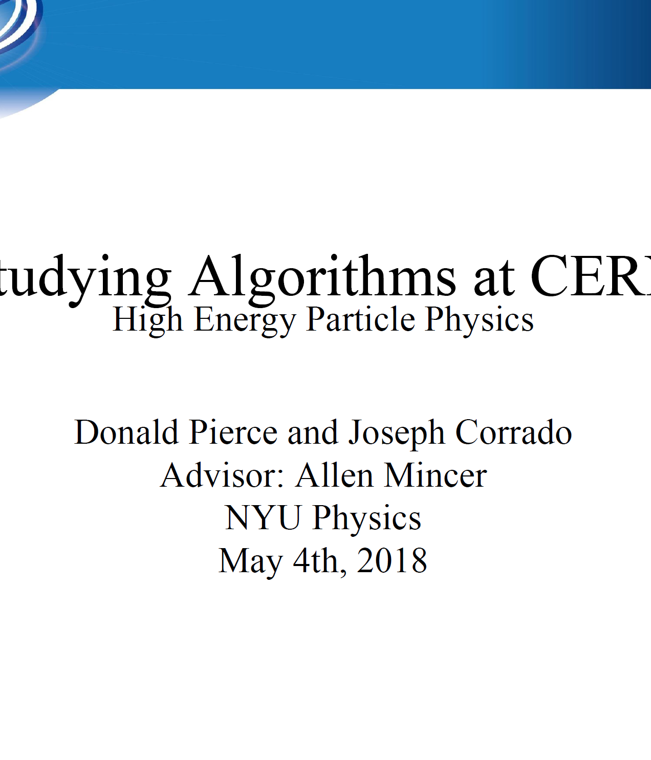 NYU Undergraduate REsearch
                Conference